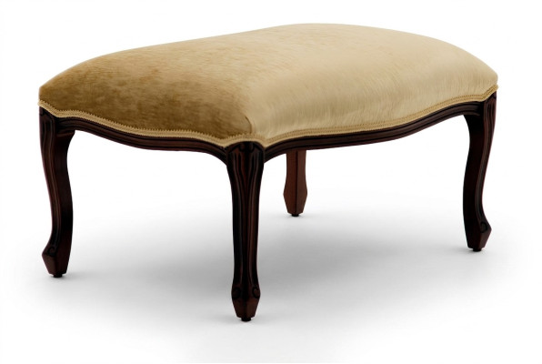 Living benches, seating textile beige design, stools, upholstered stools, footrests, furniture