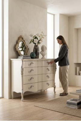 Living room wood modern luxury Italian design dresser furniture sideboard classic