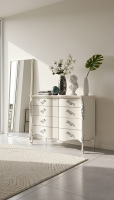 Living room wood modern luxury Italian design dresser furniture sideboard classic