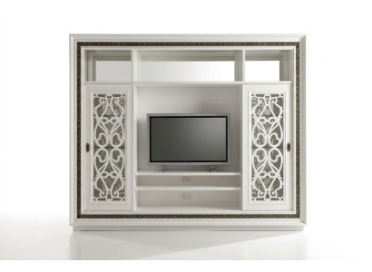 Cabinet Display Case Wood Living Room Furniture TV Wall Units Modern Design Wall Unit