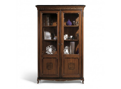 Display cabinet genuine wood showcase living room furniture sideboard solid wood