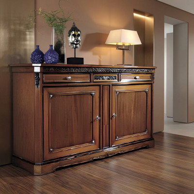 Italian furniture living room wooden furniture new sideboard TV lowboard RTV cabinet