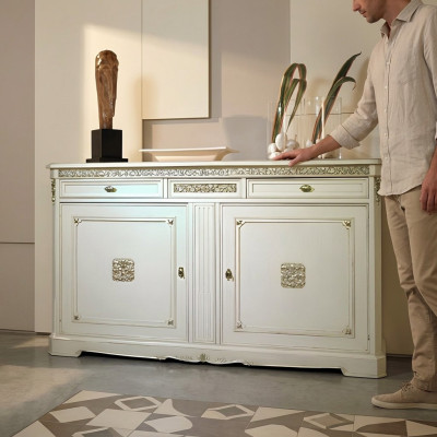 Luxury Italian wooden furniture dresser sideboard classic style sideboard wood new