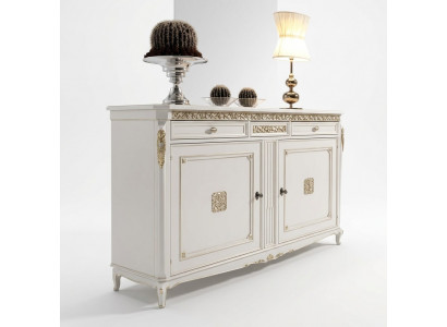 Dining room cabinets, country-style sideboard, freestanding wooden furniture, buffet cabinet, new.