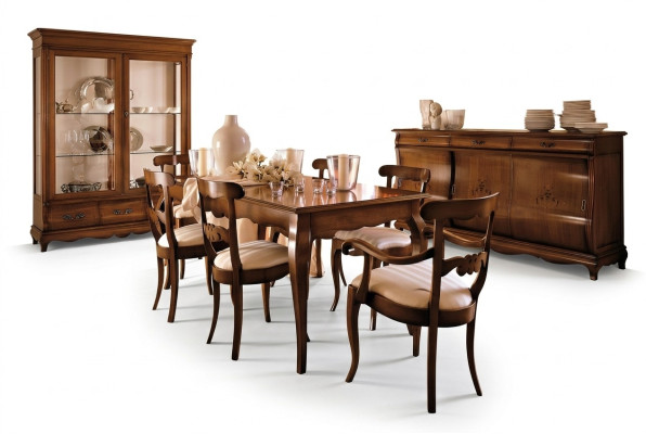 Furniture Set Group Table + 6 Chair Set 7-piece Dining Table Set Dining Room