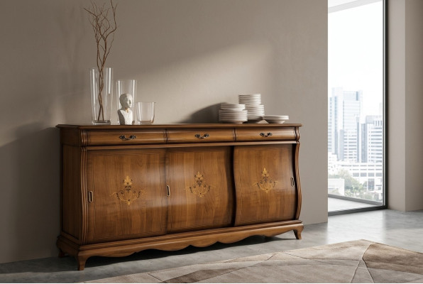 Dressers Brown Sideboards Solid Wood Cabinet Furniture Dresser Sideboard