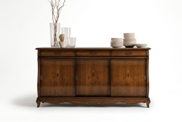 Dressers Brown Sideboards Solid Wood Cabinet Furniture Dresser Sideboard