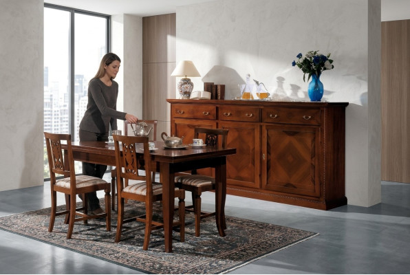 Buffet sideboard new sideboard drawer display cabinet living room wood