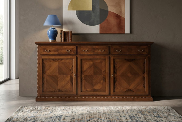 Buffet sideboard new sideboard drawer display cabinet living room wood