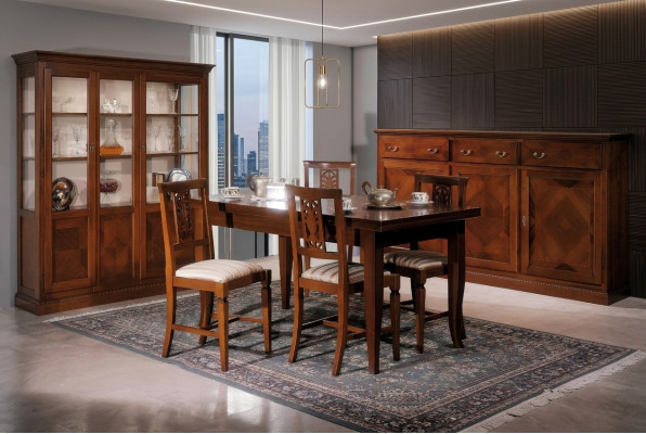 Design furniture furnishing tables solid wood table new luxury dining table Italian