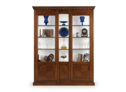 Showcase living room furniture sideboard solid wood display cabinet real wood