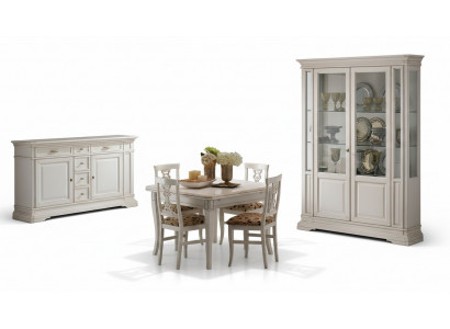 Dining set table, 5-piece set, new table dining table, 4 x chair set set