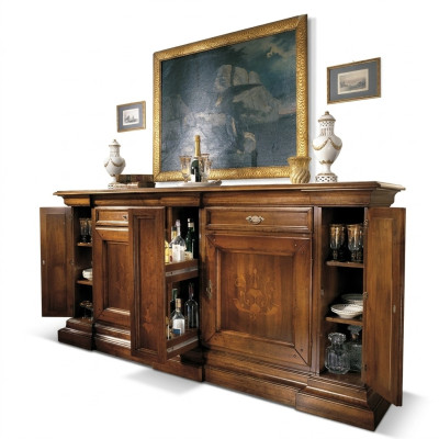Furniture Italian Furniture Sideboard Dresser Classic Cabinet Solid Wood