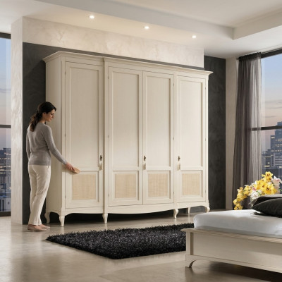Schrank Vaccari cav giovanni Solid wood wardrobes wardrobe bedroom new
