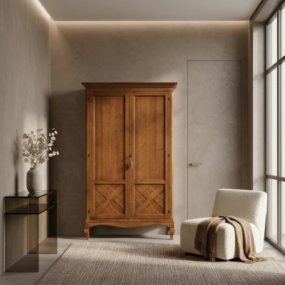 Bedroom cabinets wardrobe wooden furniture new classic wardrobe country house