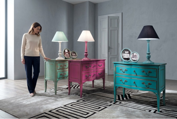 Design dresser sideboard lowboard cabinet shelf luxury abstract living room