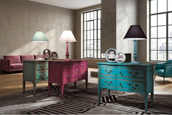 Design dresser sideboard lowboard cabinet shelf luxury abstract living room