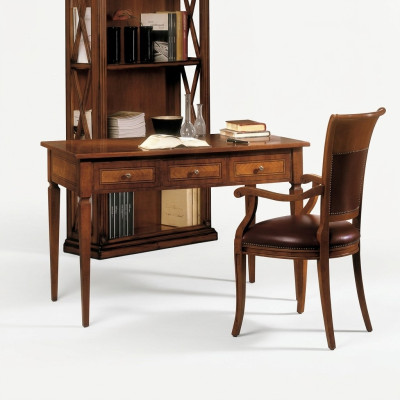 Solid Wood Furniture Office Secretary Desk Table Italian Furnishings New