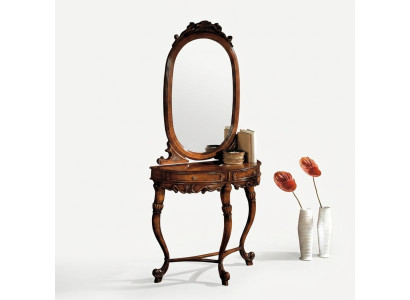 Tables Consoles Table Side Bedroom Wood Mirror + Console Table Dressers