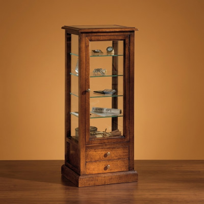 Living room furniture sideboard solid wood display cabinets glass cabinet real wood vitrine