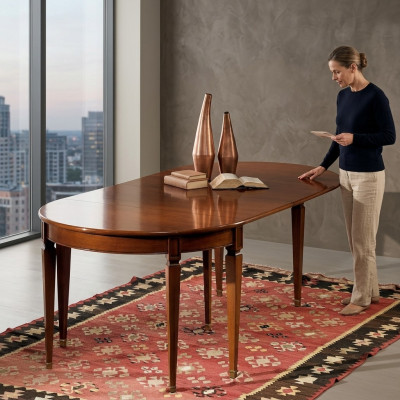 Dining table luxury table solid wood furniture from Italy dining room tables furnishing