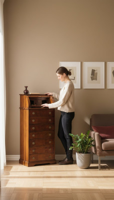 Chest of drawers wooden sideboard cabinet cabinets solid wood chests living room drawers
