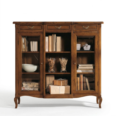 Bookshelf Sideboard Classic Furniture Shelves Wood Living Room Display Cabinet Wardrobe