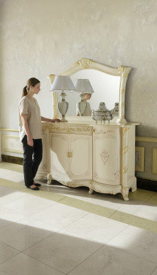 Console table with mirror luxury console chest classic consoles Italian new