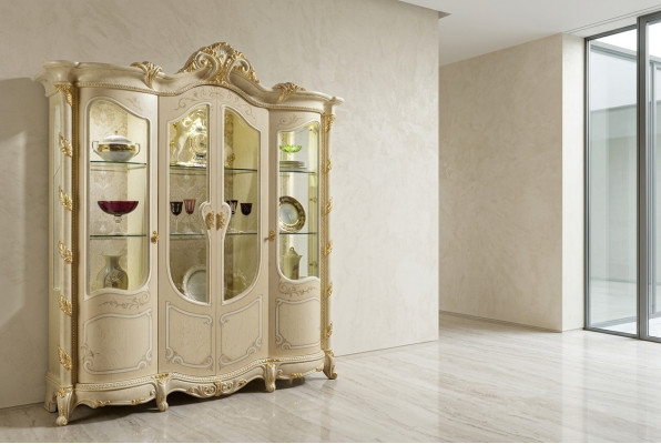 Cabinet Solid Wood Sideboard Display Cabinet Living Room Furniture Solid Wood Display Glass