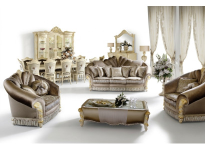 Upholstered Couches Suites Luxury Sofa Suite 3+1+1 Seater Set Design Sofa New