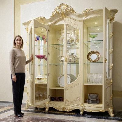 Display cabinets for living room cupboards sideboard wood new luxury display cabinet classic.