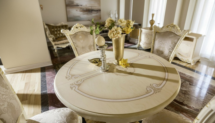 Tables Round Baroque Rococo Furniture Round Tables New Classic Dining Table Table Round