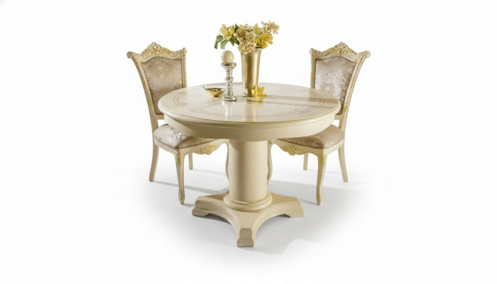 Tables Round Baroque Rococo Furniture Round Tables New Classic Dining Table Table Round
