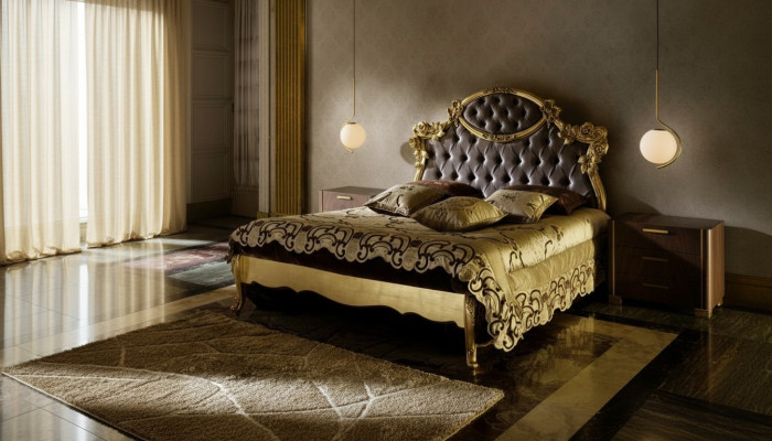 Bed Bedroom Set Design Furniture Classic Luxury Beds New 2x Bedside Table 3-piece.