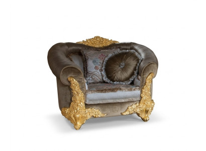 Living room sofa couch lounge club 1-seater armchair design armchair single-seater