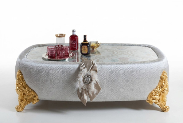 Exclusive wooden coffee table for the living room is a wonderful addition to your interior design.