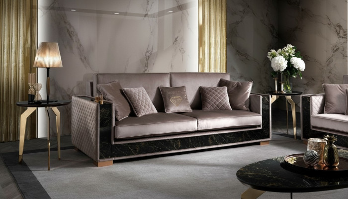 Sofa three-seater couch upholstery design seat sofas room furniture fabric 3-seater modern