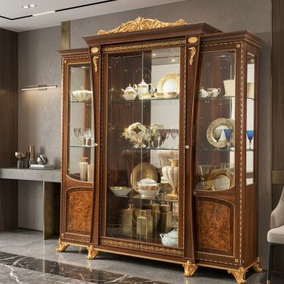 Display cabinet dining room sideboard wood cabinets furniture living room sideboard glass cabinet