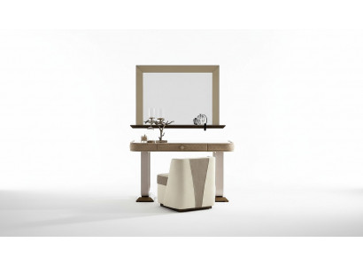 Vanity table bedroom stool set dresser table console mirror