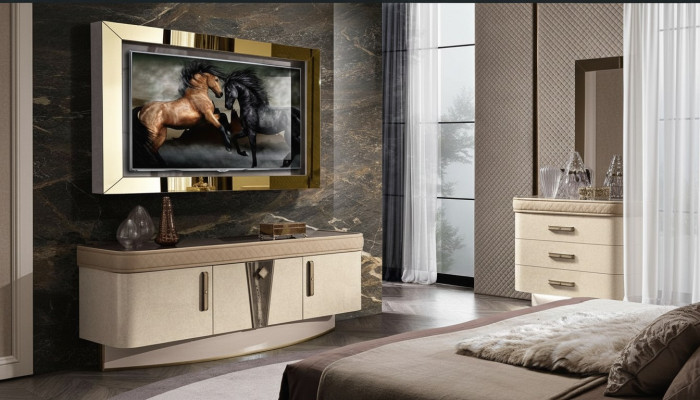 Modern living room set with a sideboard, RTV, living room walls, living room set, TV frame.