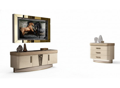 Modern living room set with a sideboard, RTV, living room walls, living room set, TV frame.
