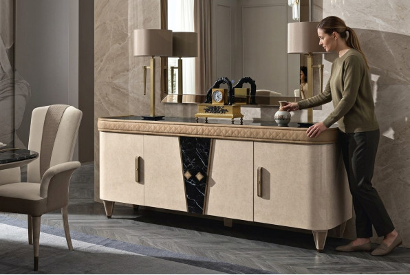 Chest of drawers Sideboard Beige Sideboards Solid wood Cabinet Furniture Dressers