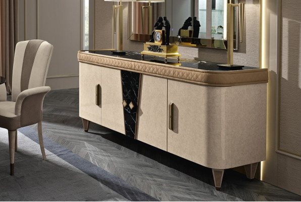 Chest of drawers Sideboard Beige Sideboards Solid wood Cabinet Furniture Dressers