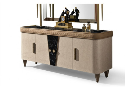 Chest of drawers Sideboard Beige Sideboards Solid wood Cabinet Furniture Dressers