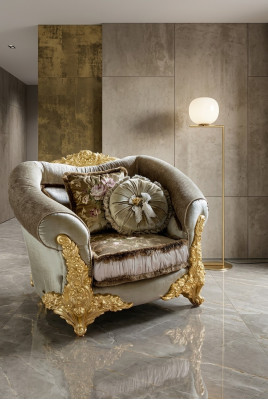 Armchair Luxury Armchair Furniture New Living Room Single Seater Sofa Couch Lounge Club Hotel