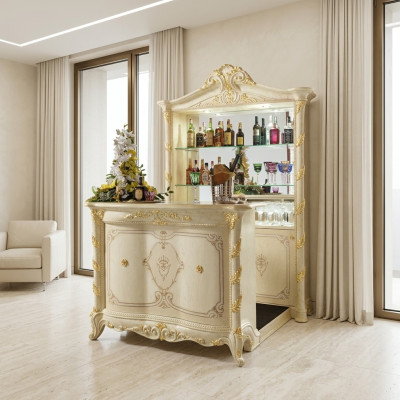Living Room Designer Shelf Furniture Wood Home Wall Bar Cabinet Drinks Cabinet Display Cabinet
