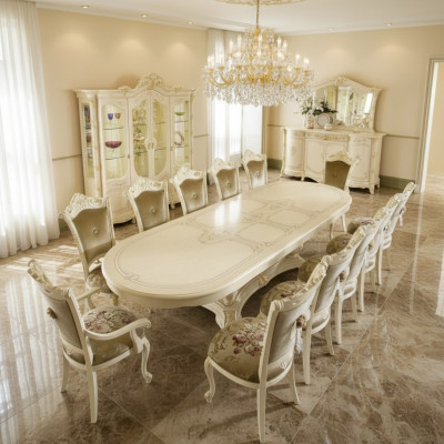 Wood furniture from Italy dining room tables furnishing dining table luxury table solid