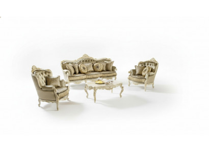 Complete set sofa suite 3 1 1 seater + coffee table designer living room sofa