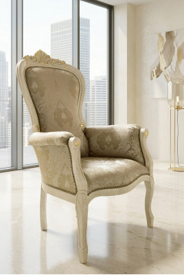 Dining room chair armchair set club with armrests luxury armchair chairs furniture Italy