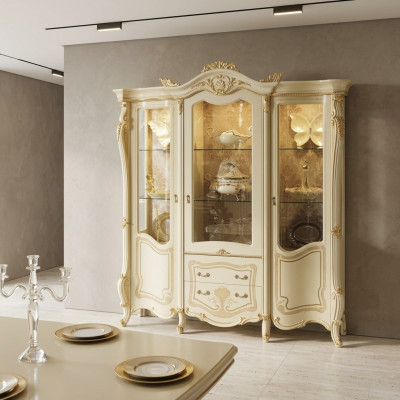 Display cabinet sideboard buffet cupboard Italian furniture shelving display cabinets